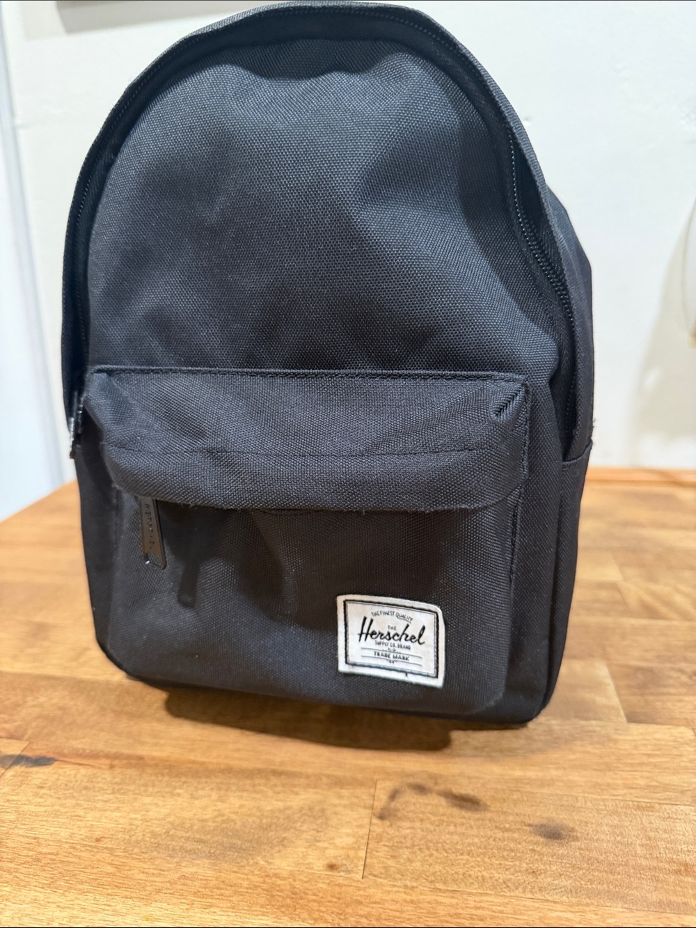 Herschel Supply Company Black Mini Backpack with Front Pocket